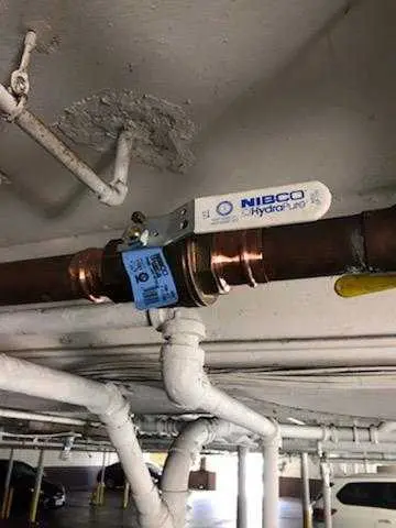 Copper pipe repair and valve work for Water Line Repair in Parsons